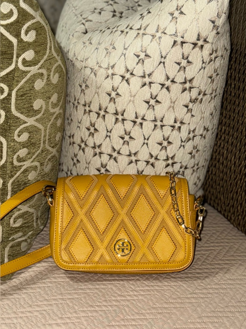 🎉FINAL PRICE! 🎉Tory Burch Robinson Patchwork Crossbody bag - Picture 4 of 11